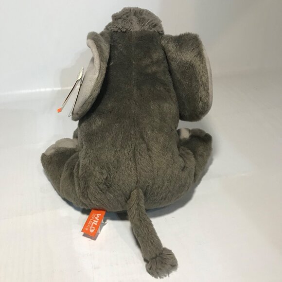 Wild Republic Eco-Friendly Elephant Plush Toy 9" Stuffed Animal - Soft & Cuddly - Picture 8 of 13